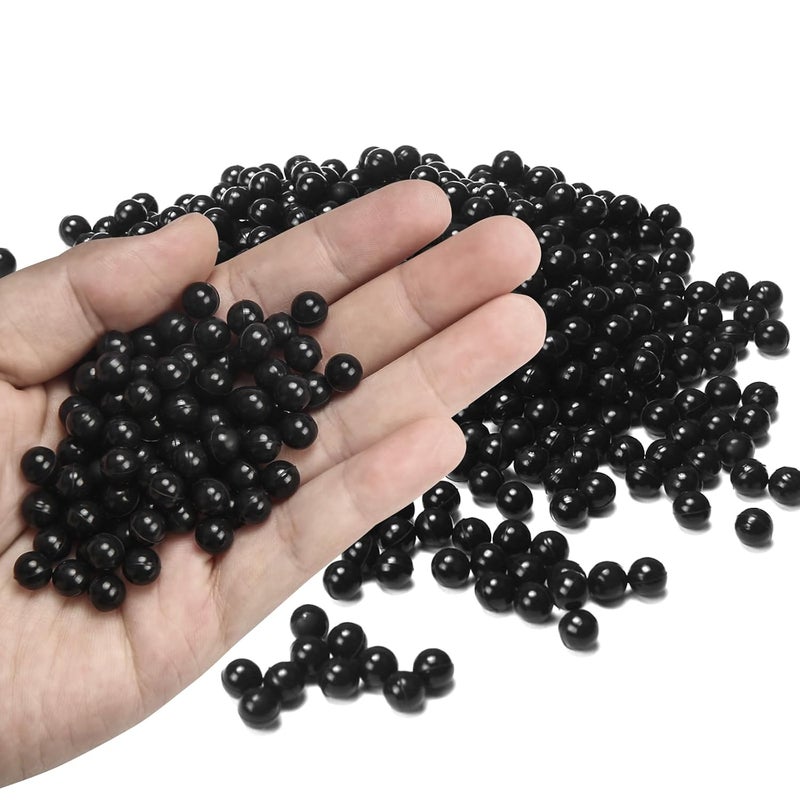 Lidajida Spaceballs 500Pcs Space Balls for Wood Doors Panels Cabinet Door Space Ball– 1/4" Synthetic Rubber Balls (500 Pack) - Image 1